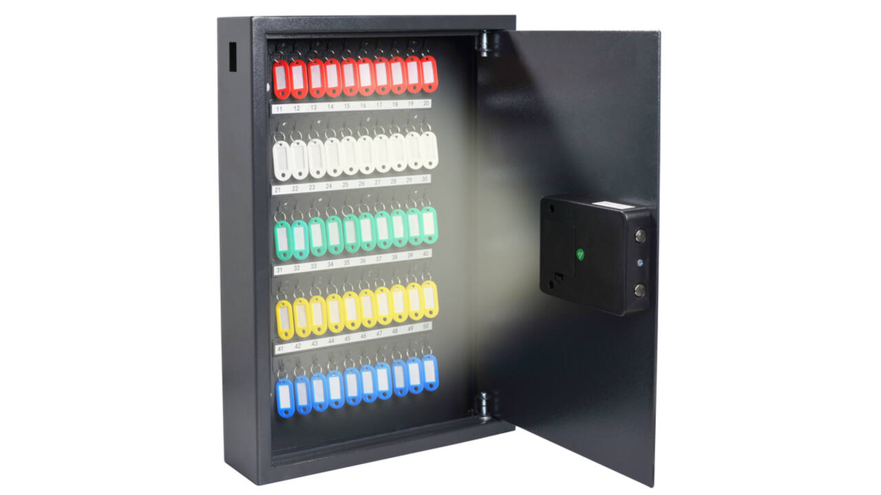 Sleutelkast Pavo High security Smart 50 haken 550x380x100mm