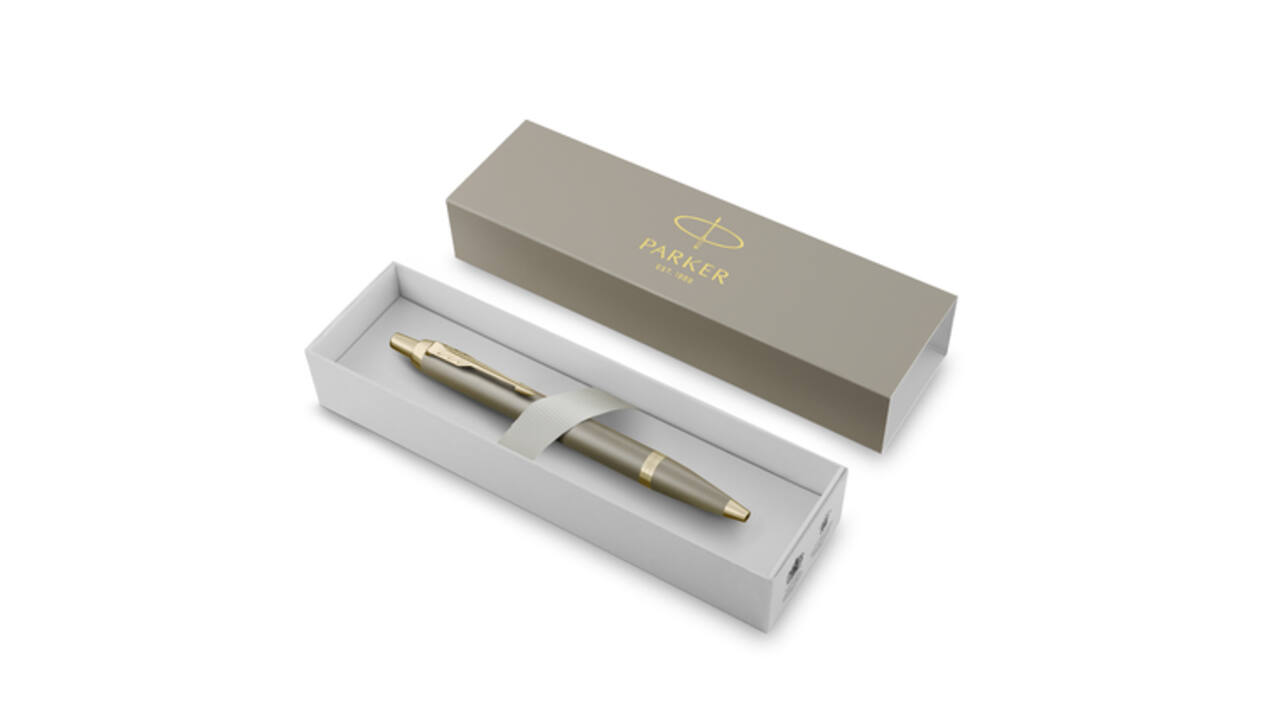 Balpen Parker IM Finish Touch Sandstone medium