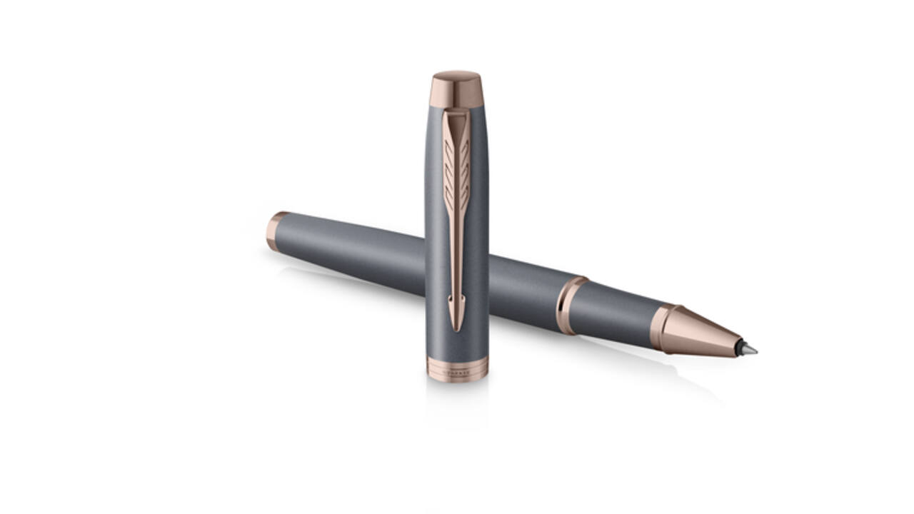 Rollerpen Parker IM Finish Touch Slate fijn