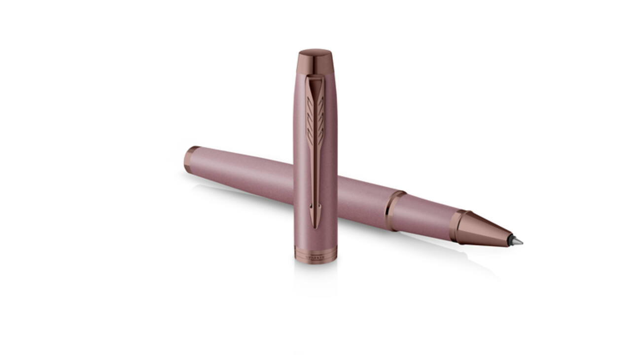 Rollerpen Parker IM Finish Touch Mauve fijn