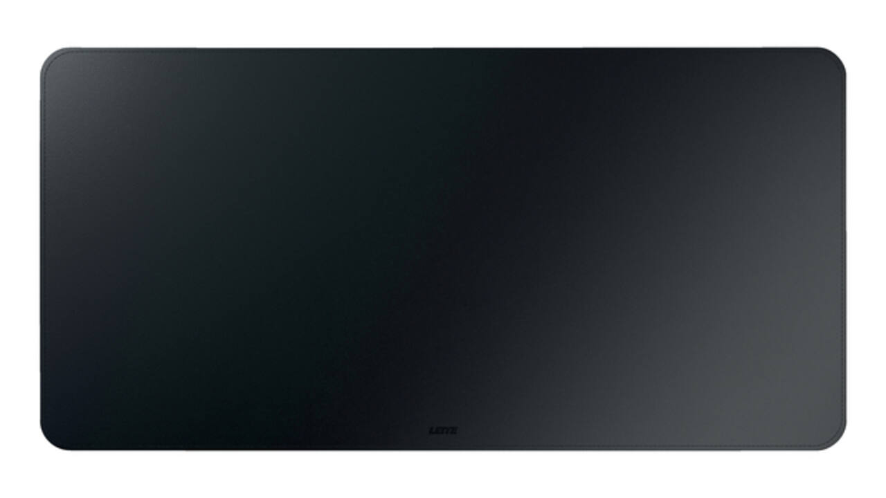 Bureau-onderlegger Leitz 80x40cm oprolbaar zwart