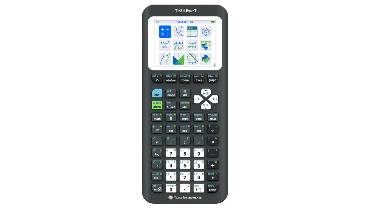 Rekenmachine TI-84 Evo-T zwart