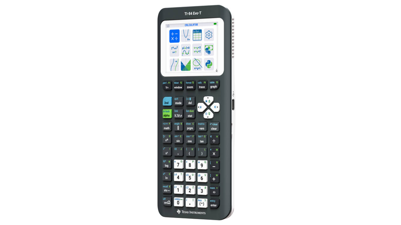 Rekenmachine TI-84 Evo-T zwart