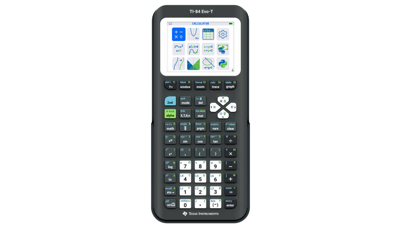 Rekenmachine TI-84 Evo-T zwart