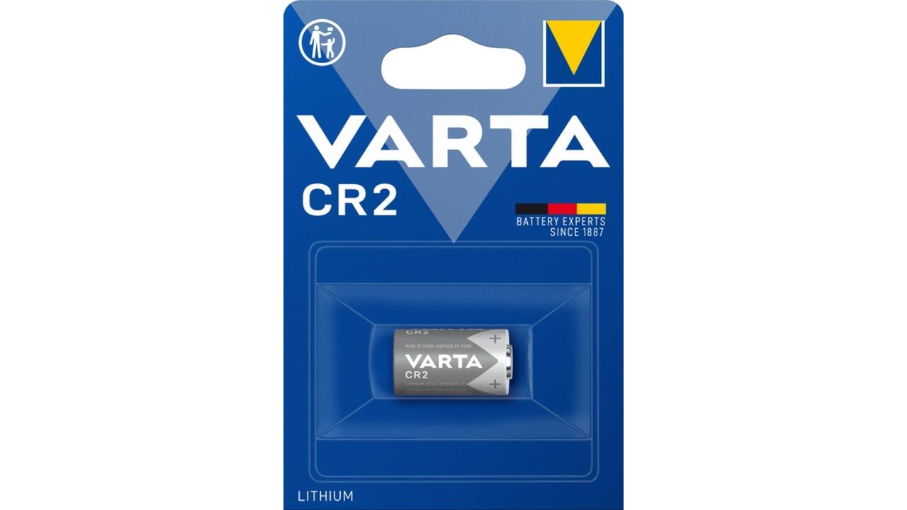 Batterij VARTA Cylindrical 1x CR2 lithium