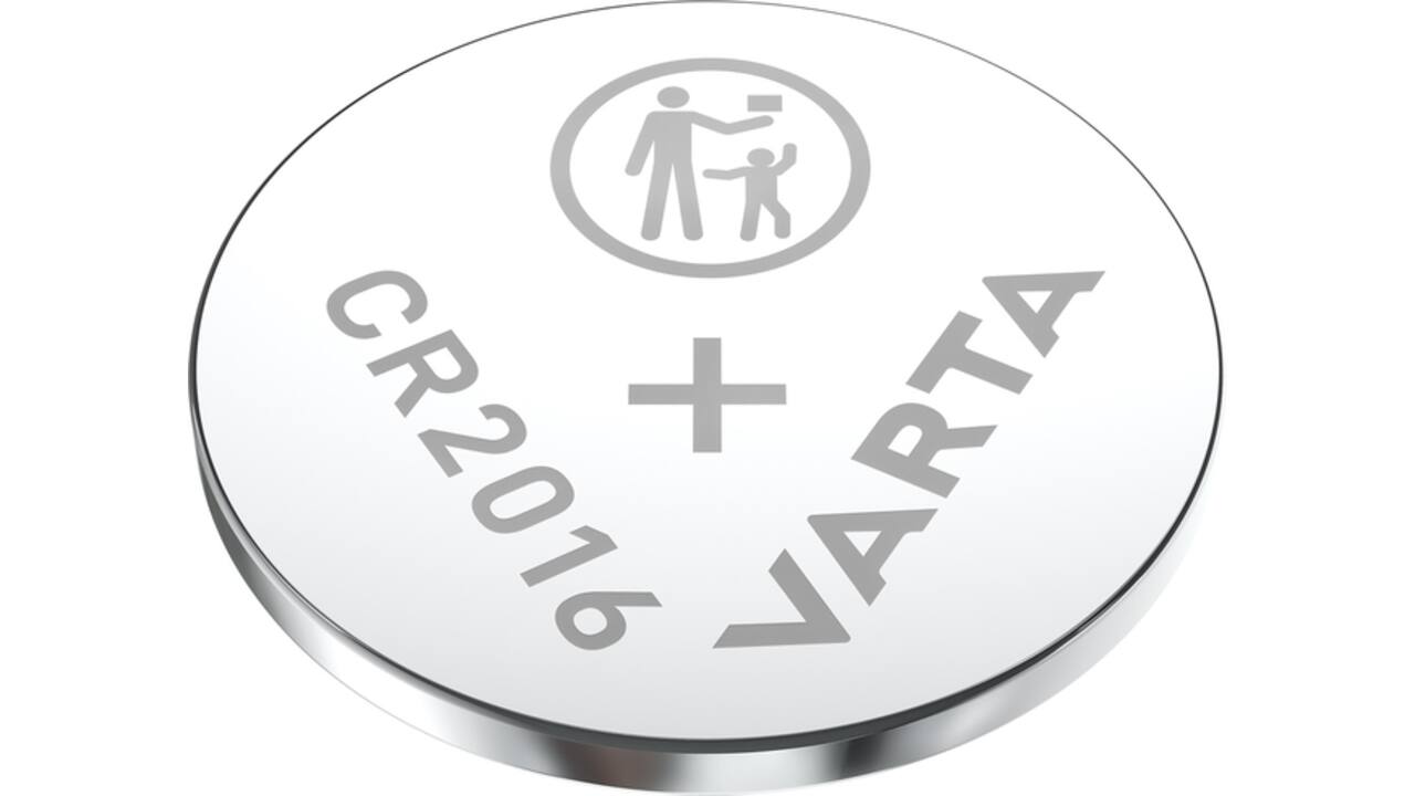 Batterij VARTA knoopcel 2x CR2016 lithium