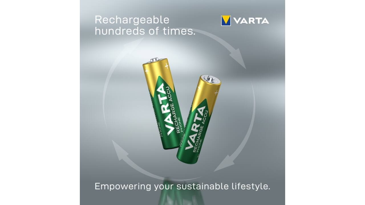 Batterij VARTA oplaadbaar Accu Phone 2x AAA 550mAh