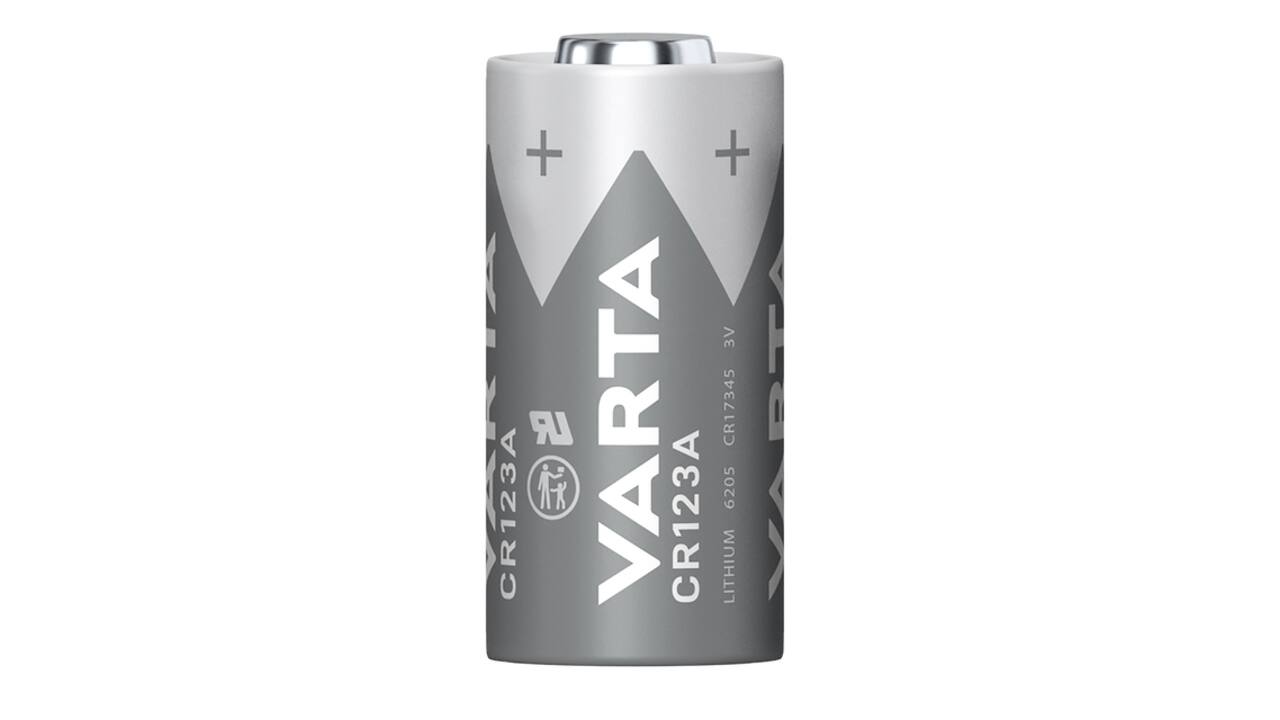 Batterij VARTA Cylindrical 1x CR123A lithium