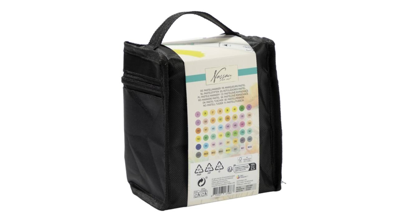 Pastelmarkers Nassau set à 48 kleuren