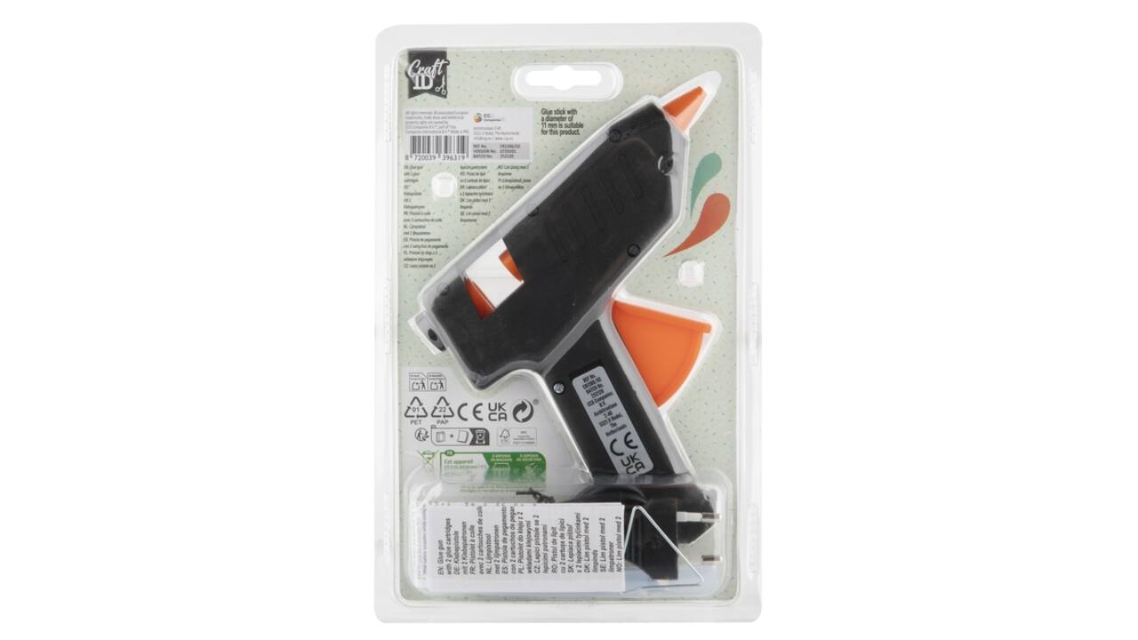 Lijmpistool Craft ID inclusief 2 lijmpatronen