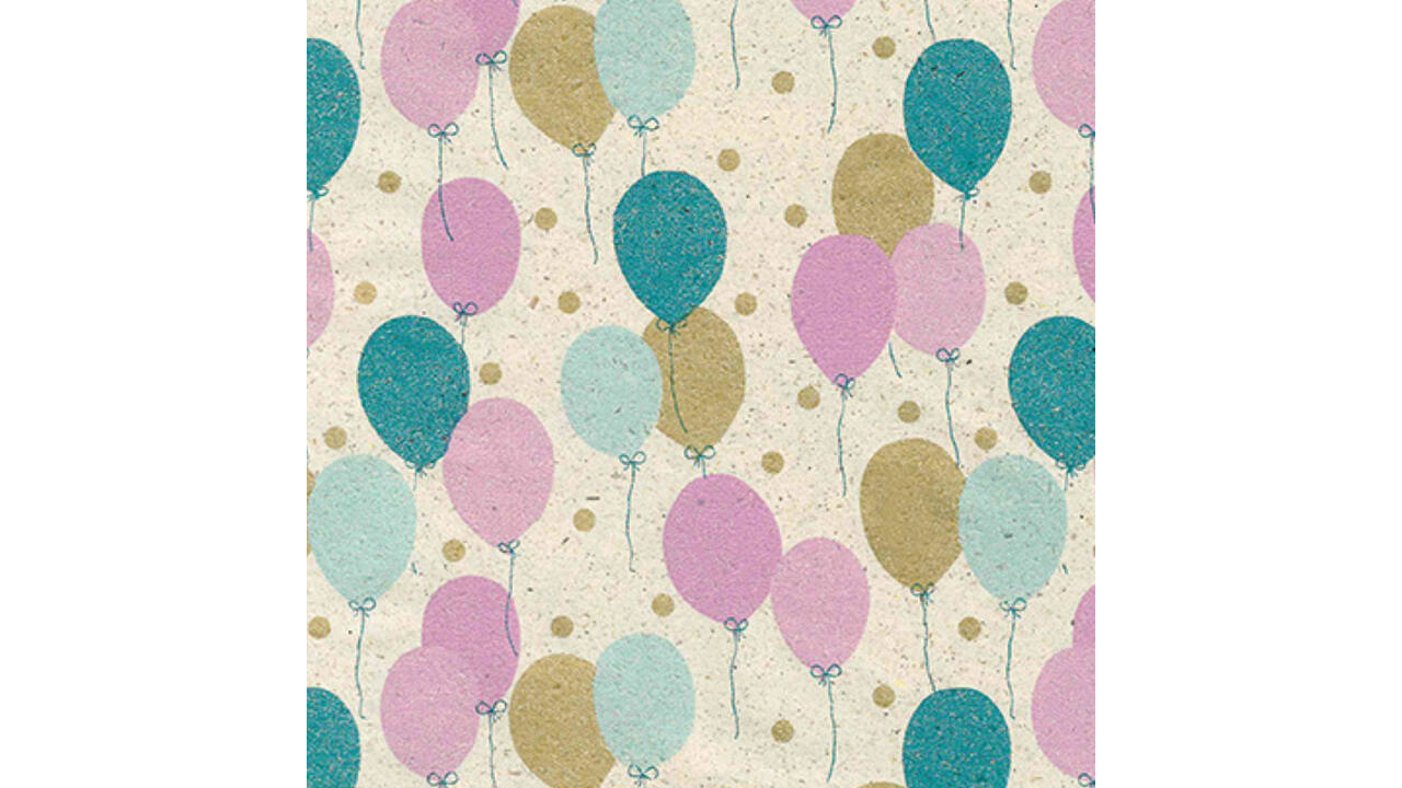 Inpakpapier Rotolux Rosie 200x70cm assorti