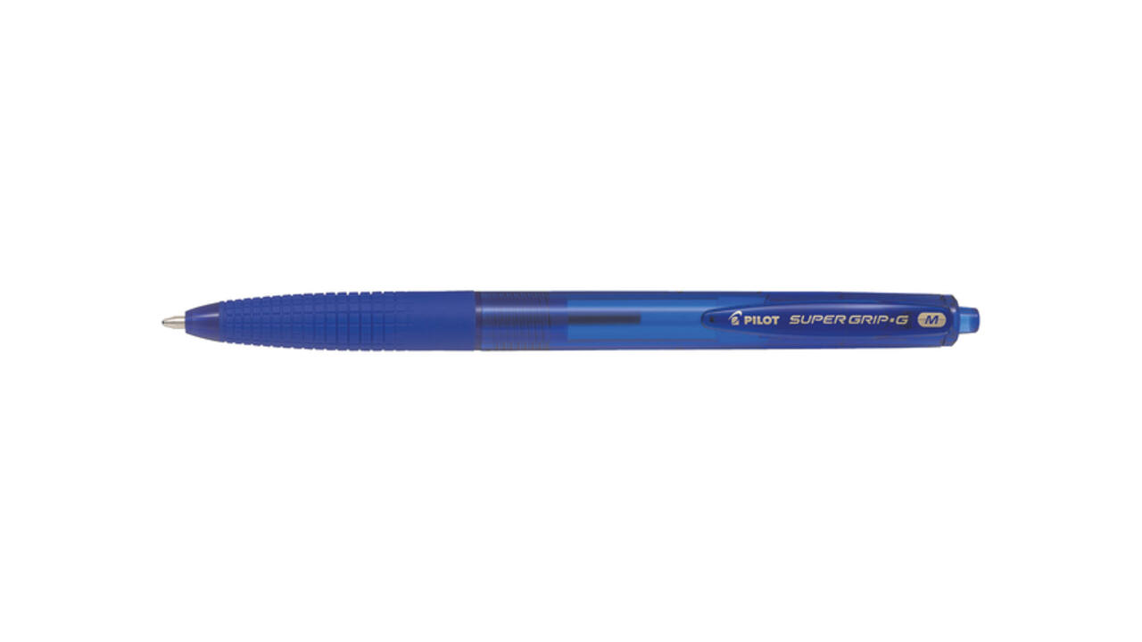 Balpen PILOT Super Grip G medium blauw