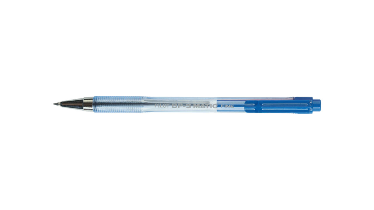 Balpen PILOT BP-S Matic fijn blauw
