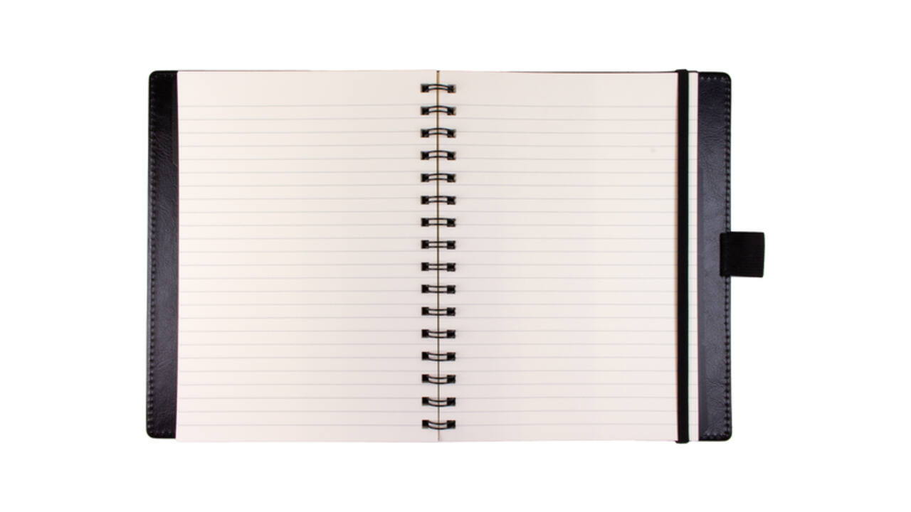Notitieboek Multo Hannibal A5 zwart kunstleder