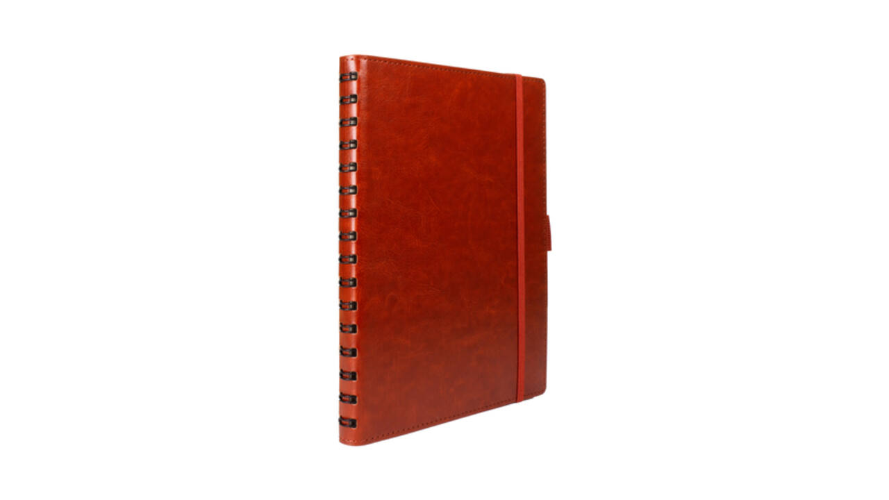 Notitieboek Multo Hannibal A5 cognac kunstleder