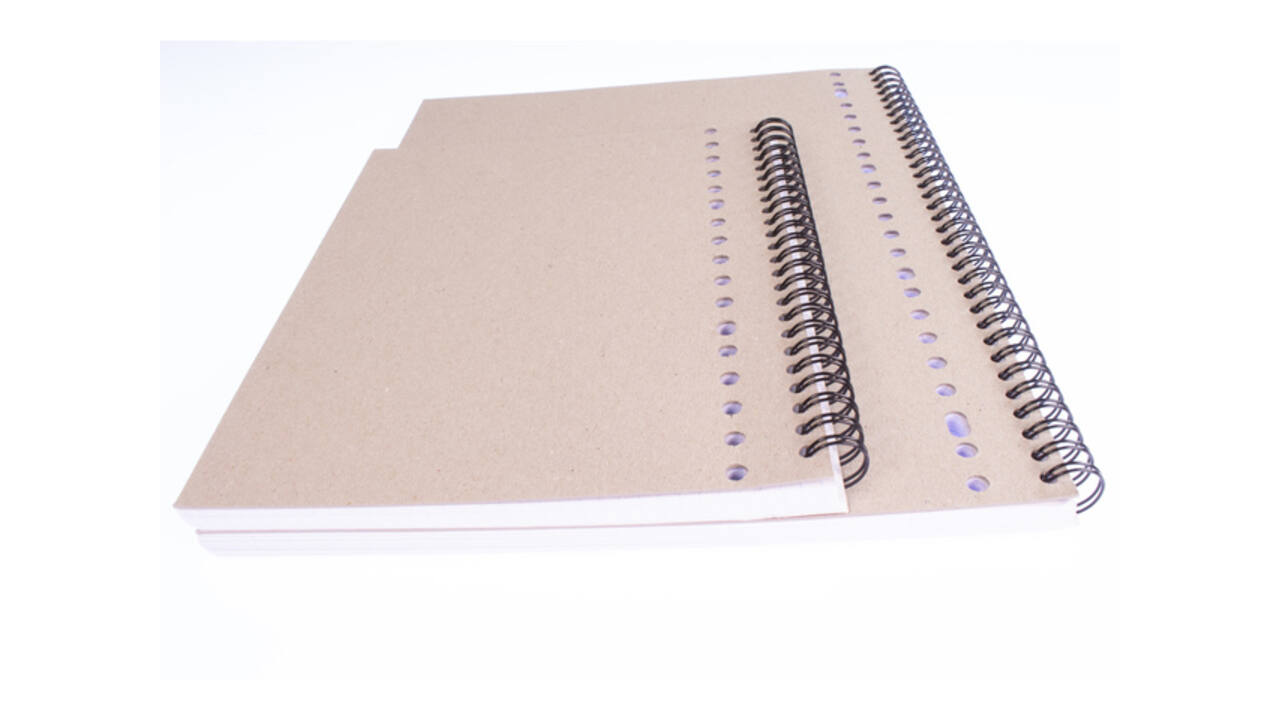 Collegeblok Multo A4 ruit 10mm 23 gaats 160 pagina's 90 gram