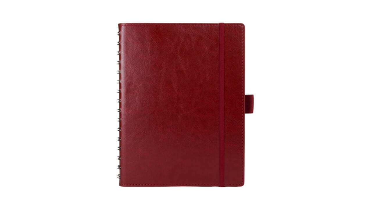 Notitieboek Multo Hannibal A5 bordeaux kunstleder