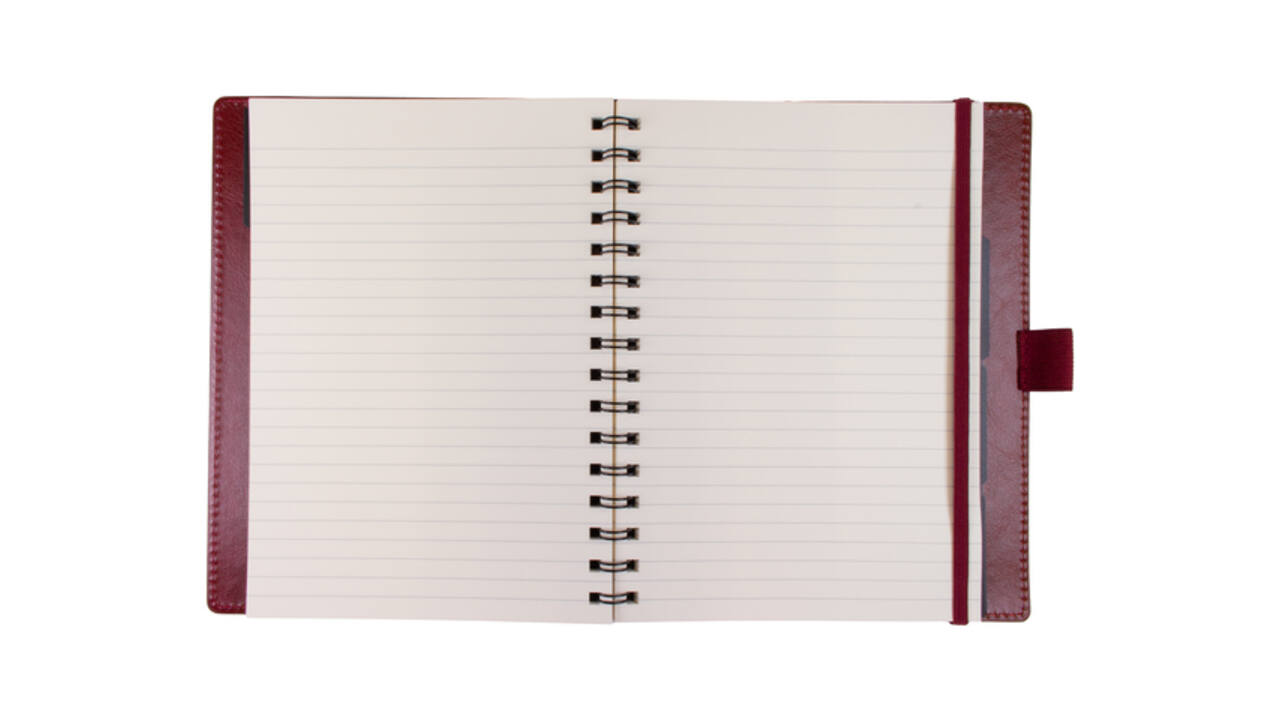 Notitieboek Multo Hannibal A5 bordeaux kunstleder