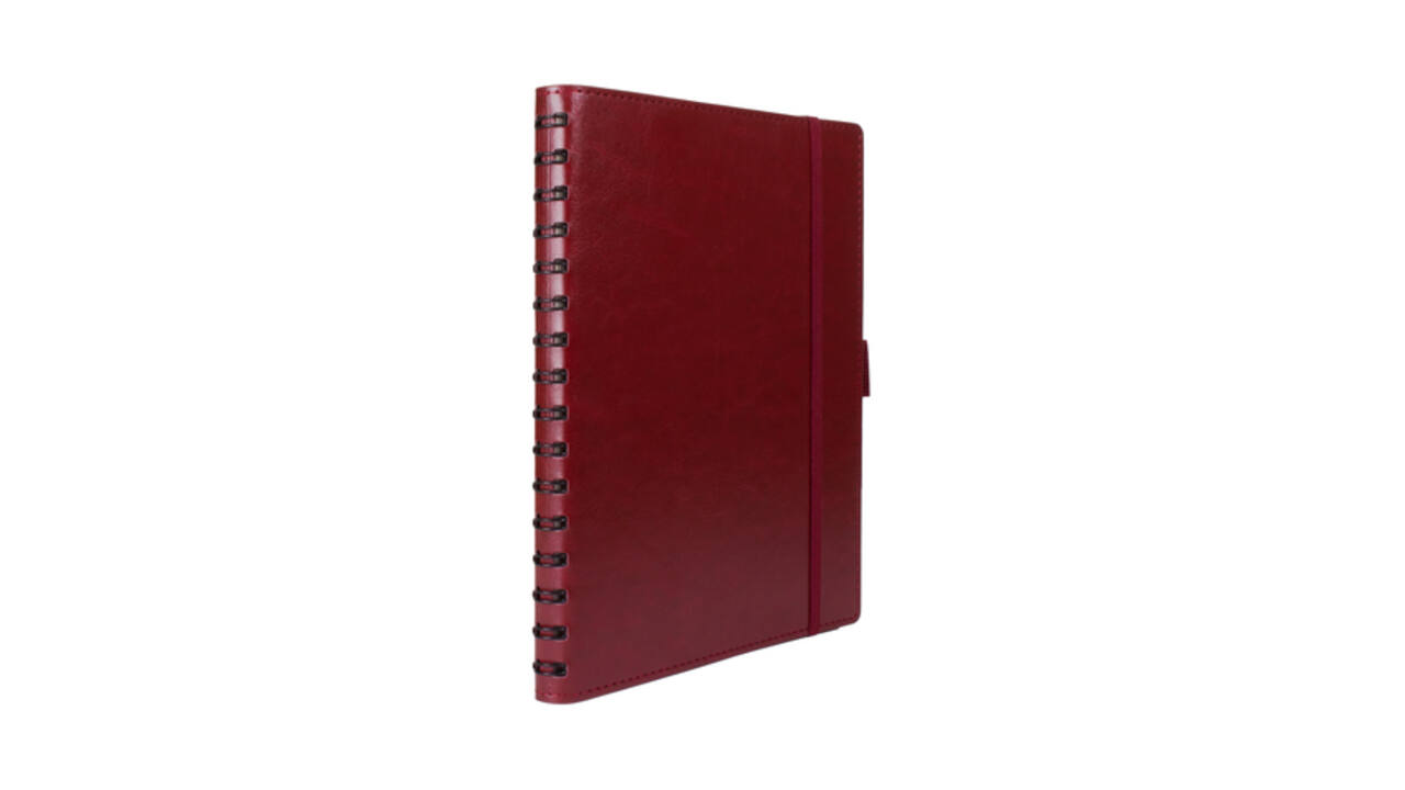 Notitieboek Multo Hannibal A5 bordeaux kunstleder