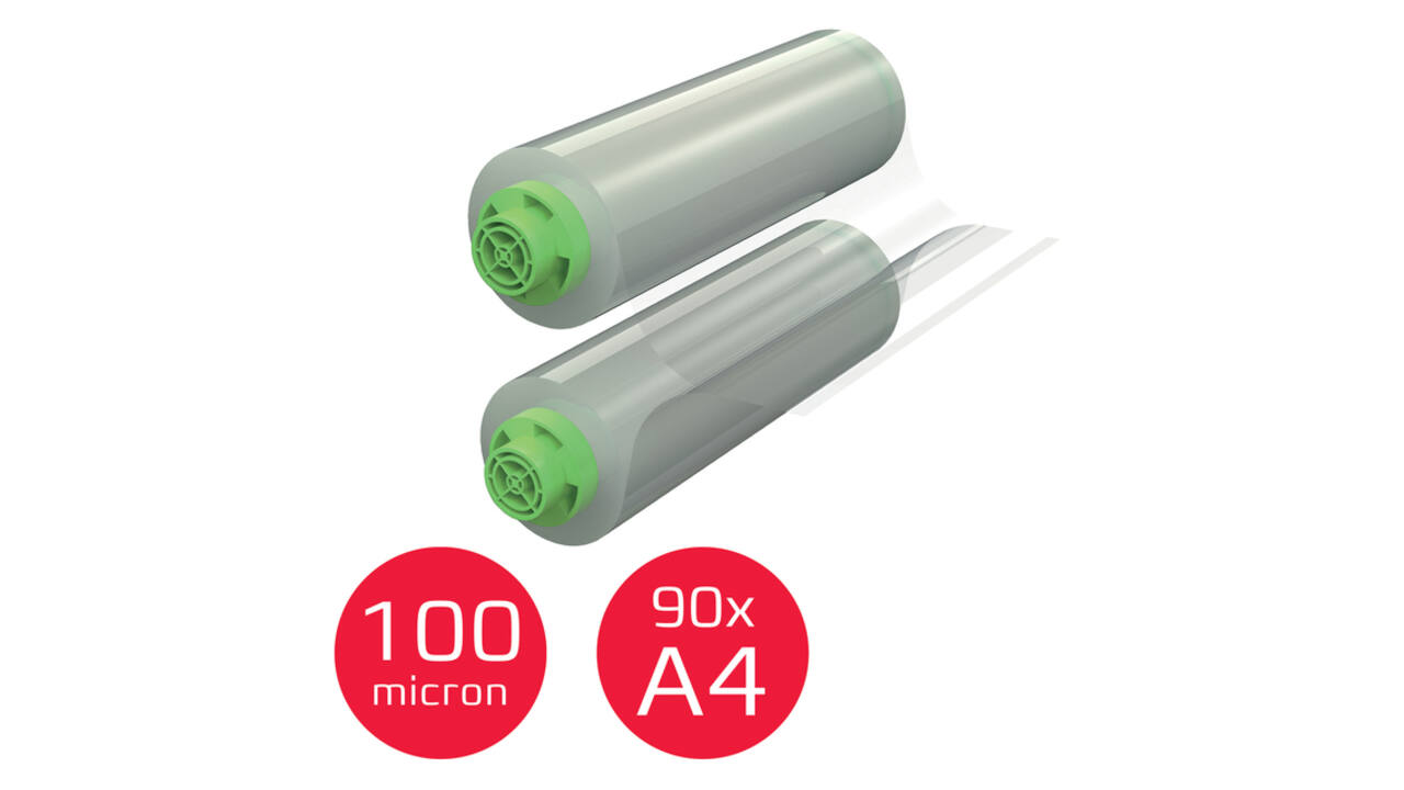 Lamineerrol GBC Velocity 100mic glanzend