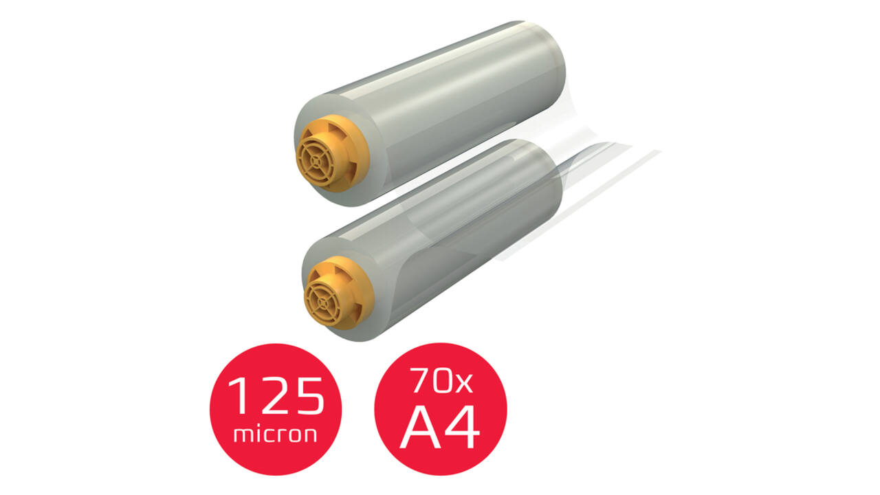Lamineerrol GBC Velocity 125mic glanzend