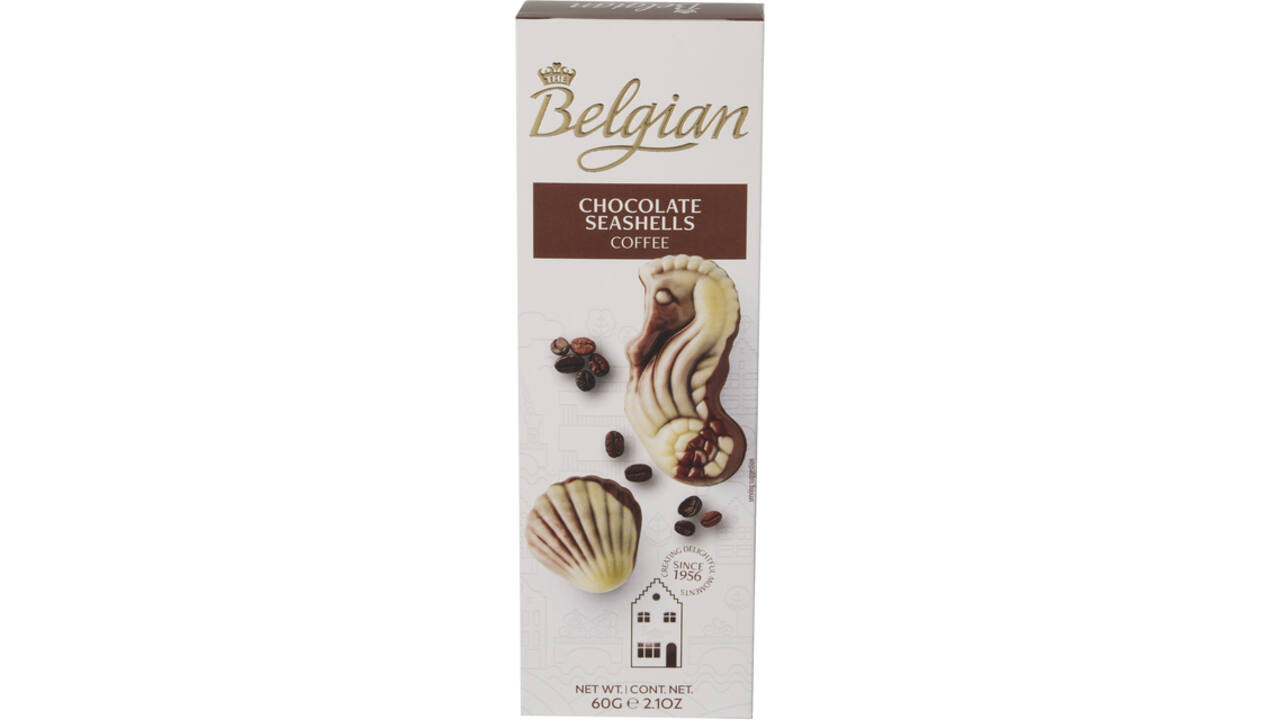 Chocolade The Belgian zeevruchten koffie 60 gram