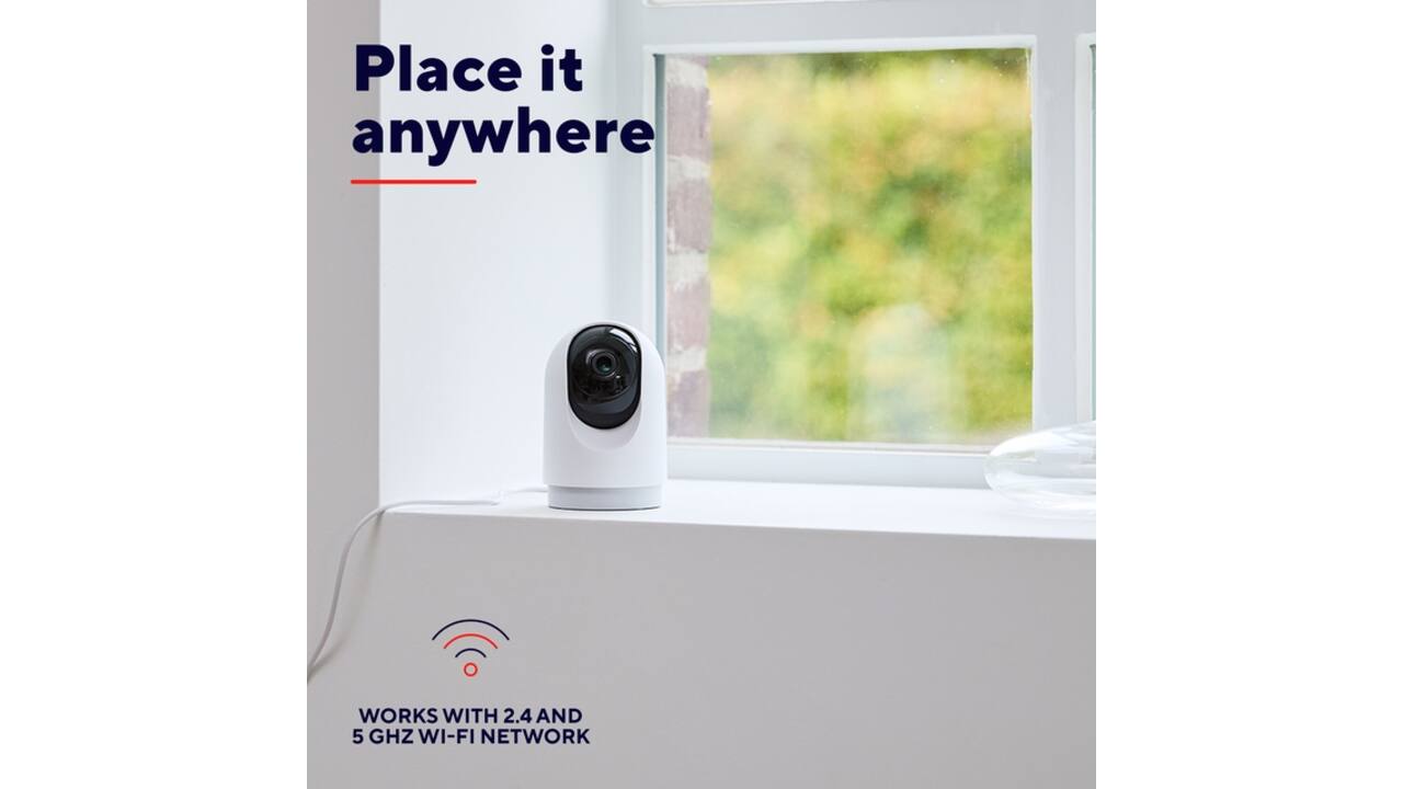Beveiligingscamera Trust IPCAM-2700 binnenshuis Wi-Fi wit