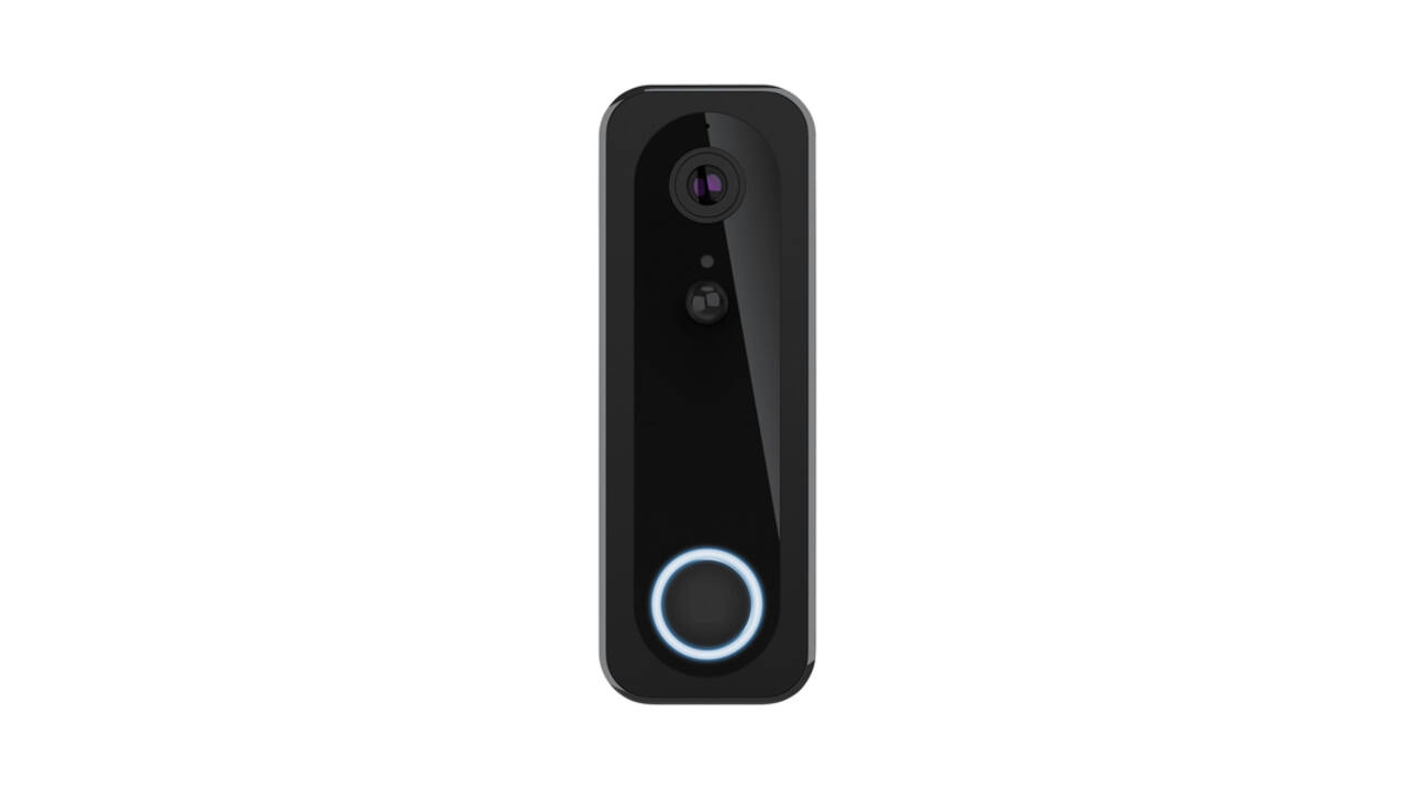 Deurbelcamera Trust DOORCAM-3000B Wi-Fi zwart