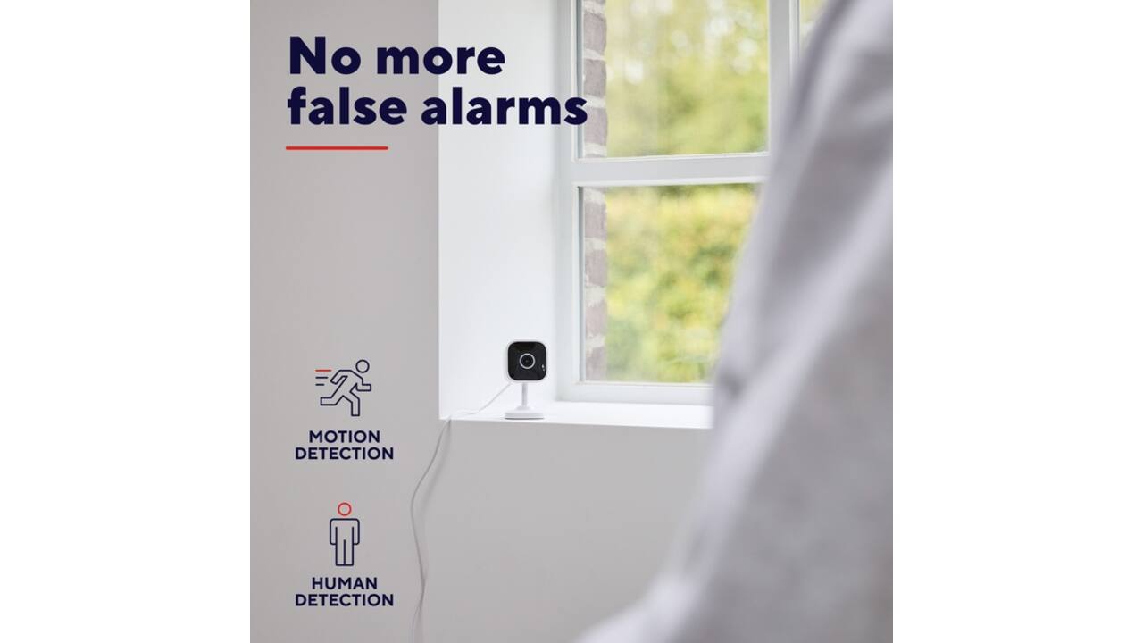 Beveiligingscamera Trust IPCAM-2900 binnenshuis Wi-Fi wit