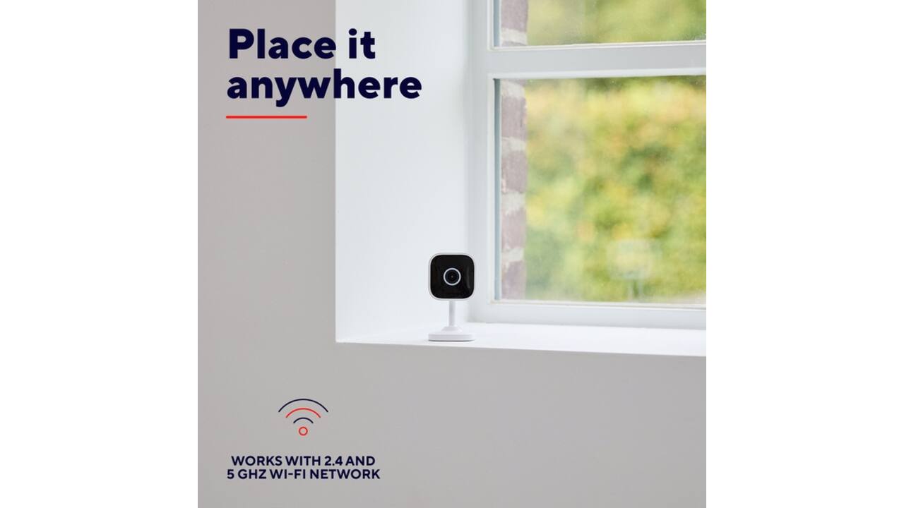 Beveiligingscamera Trust IPCAM-2900 binnenshuis Wi-Fi wit