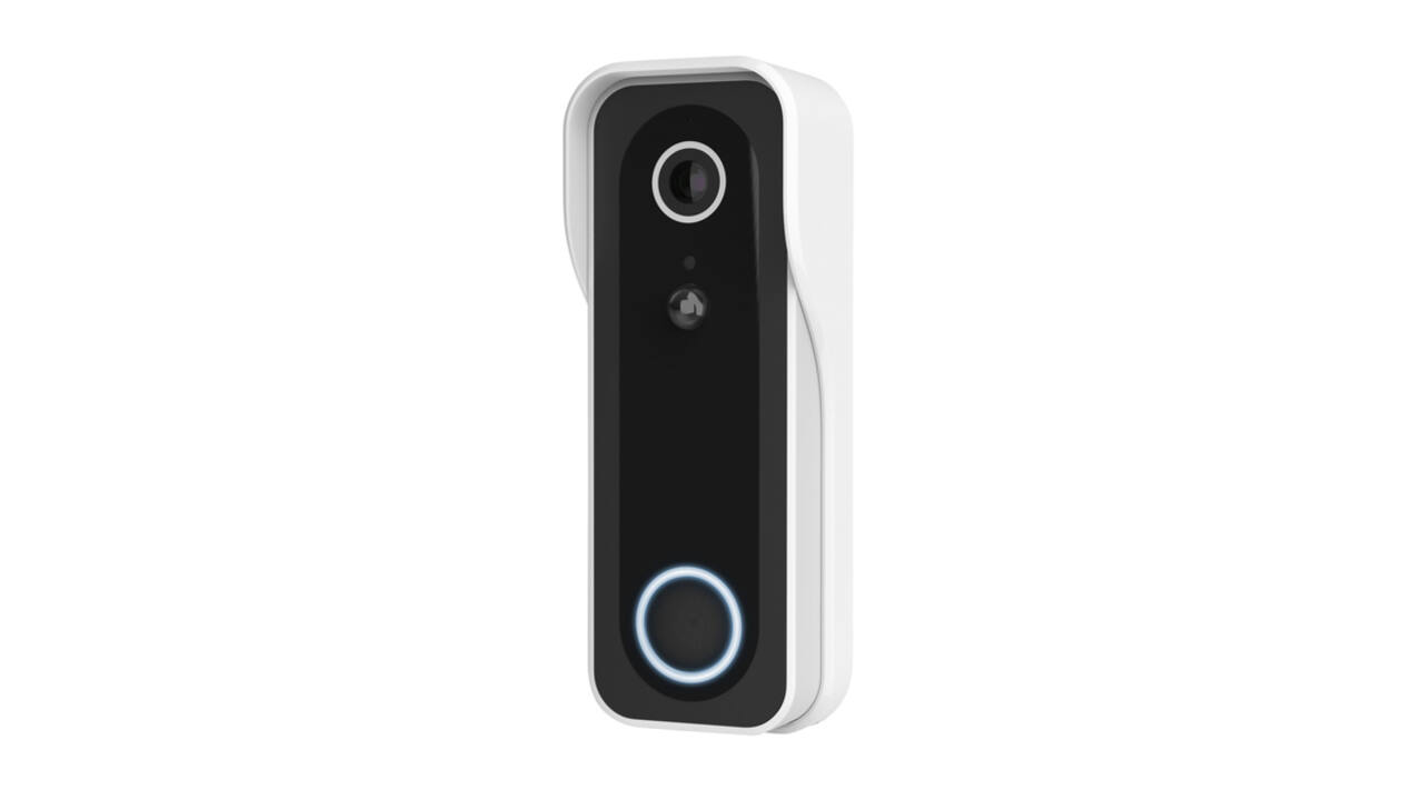 Deurbelcamera Trust DOORCAM-3000 Wi-Fi wit