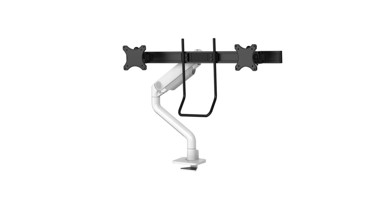 Monitorarm Neomounts NEXT One dual 17-32" crossbar wit