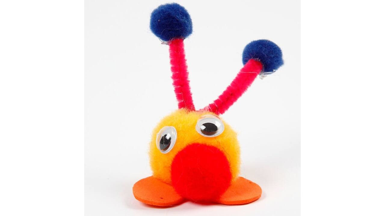 Pompons Creativ Company doos à 720 stuks assorti