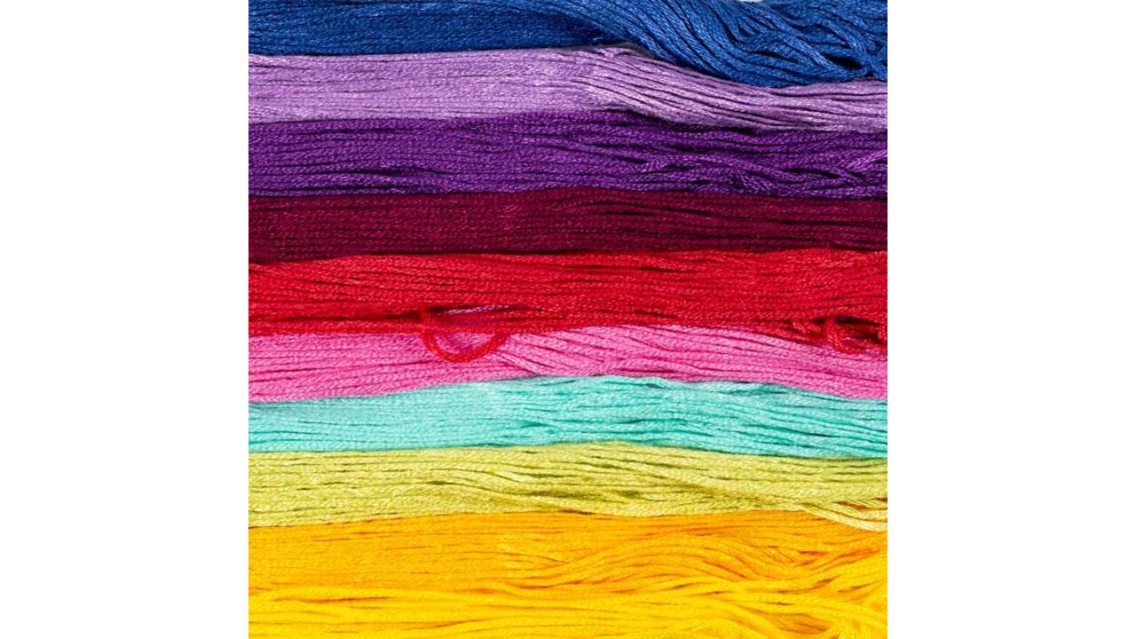 Borduurgaren Creativ Company 8mx1mm set à 10 kleuren