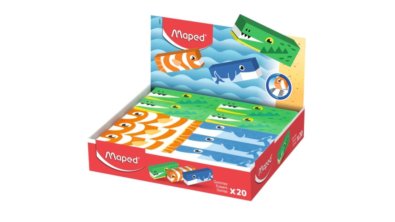 Gum Maped Animals display à 20 stuks assorti