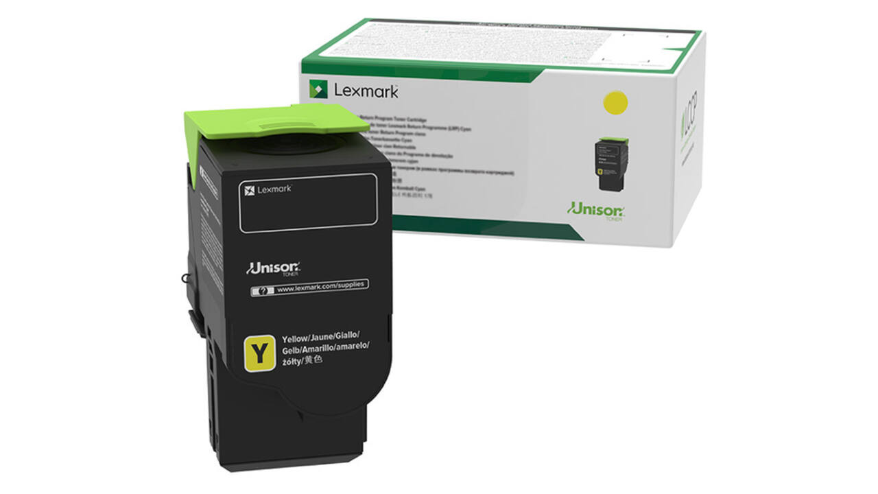 Tonercartridge Lexmark C2320Y0 geel