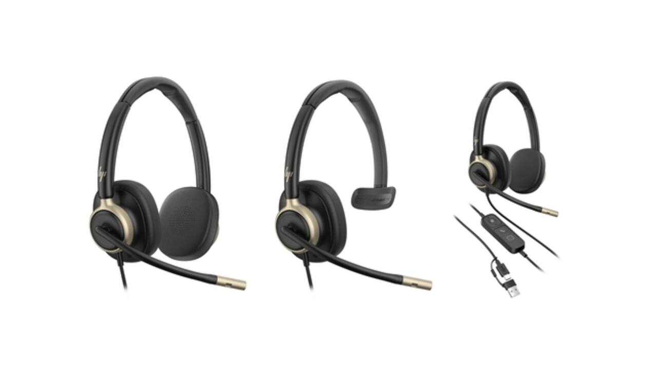 Headset HP Poly Mission 825 Stereo USB