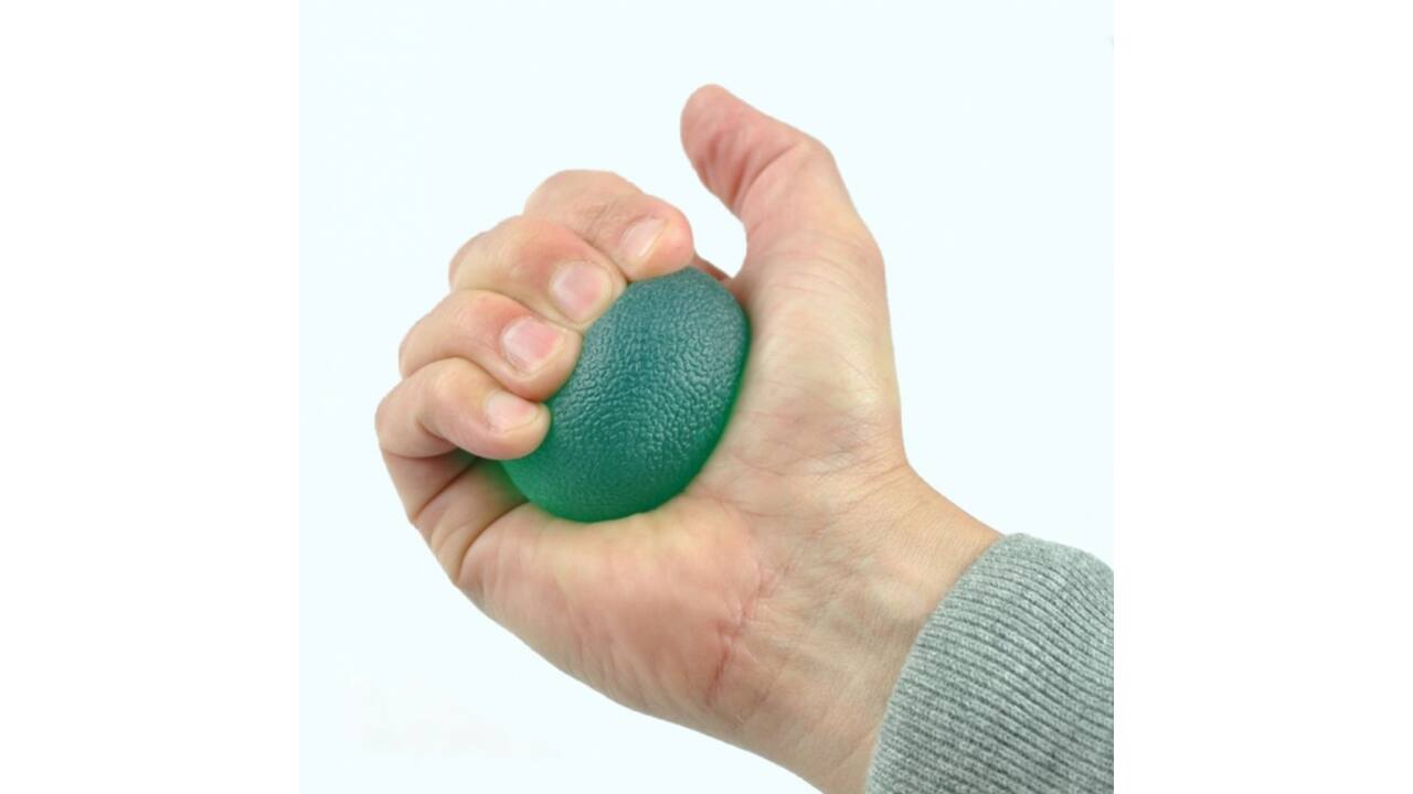 Handtrainer gelbal Able2 Medium groen