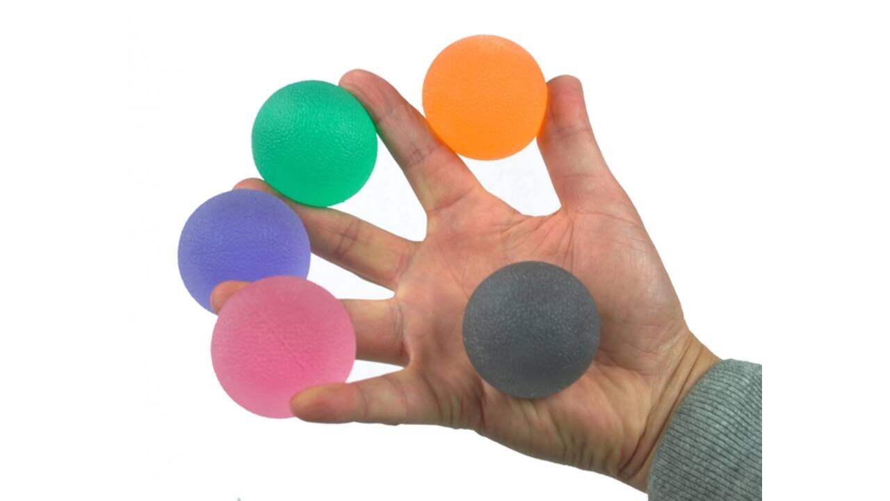 Handtrainer gelbal Able2 Extra sterk zwart