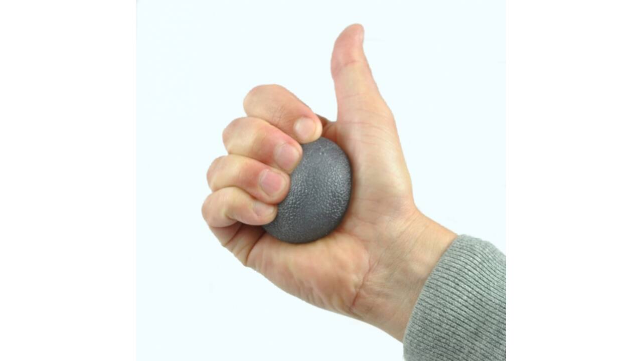 Handtrainer gelbal Able2 Extra sterk zwart
