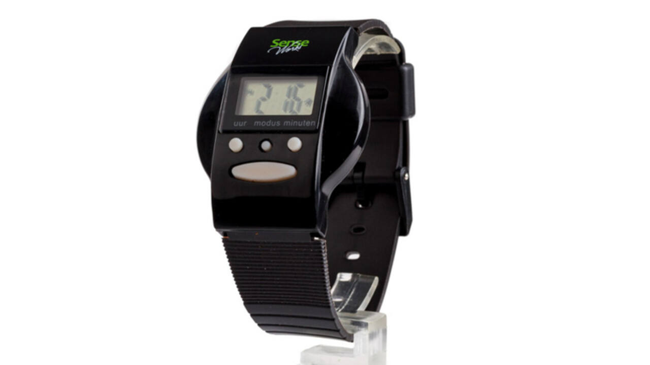 Horloge Senseworks 12/24 zwart