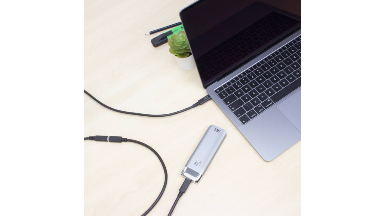 Kabel ACT USB 3.0 to USB-C verlengkabel 2m