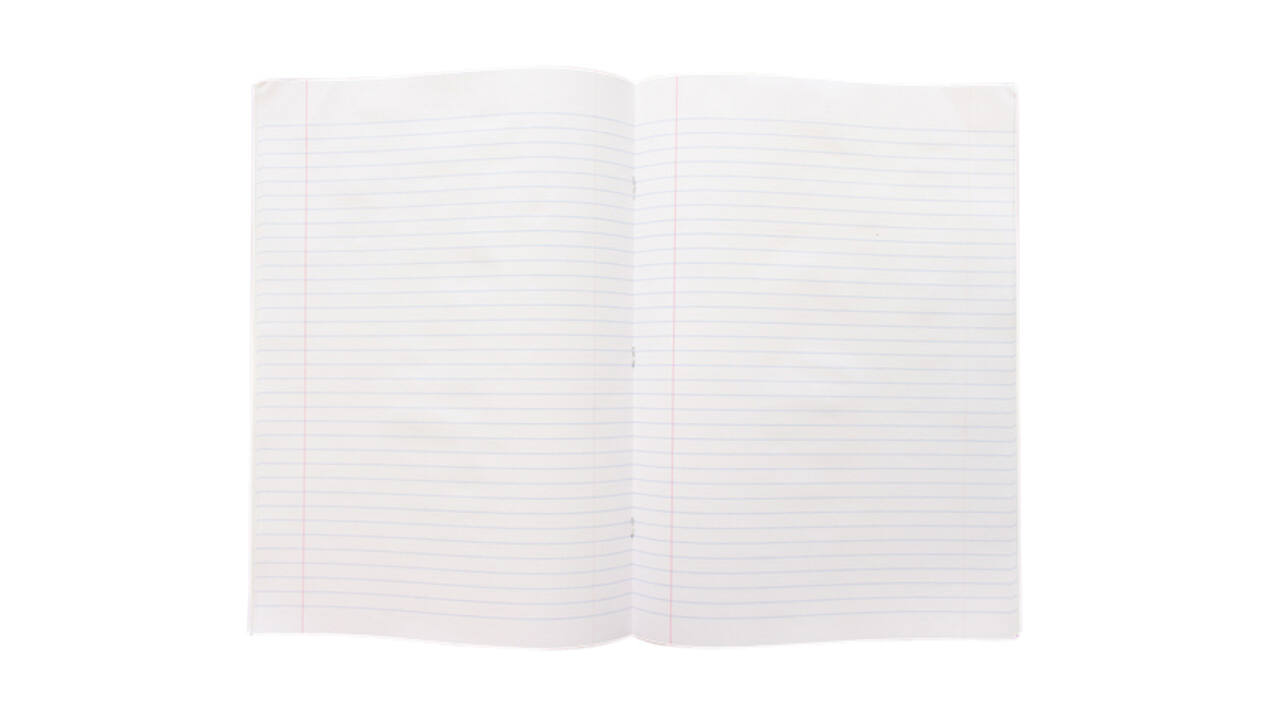 Schrift Kangaro A4 lijn 80 pagina's 60gr assorti pak à 5 stuks