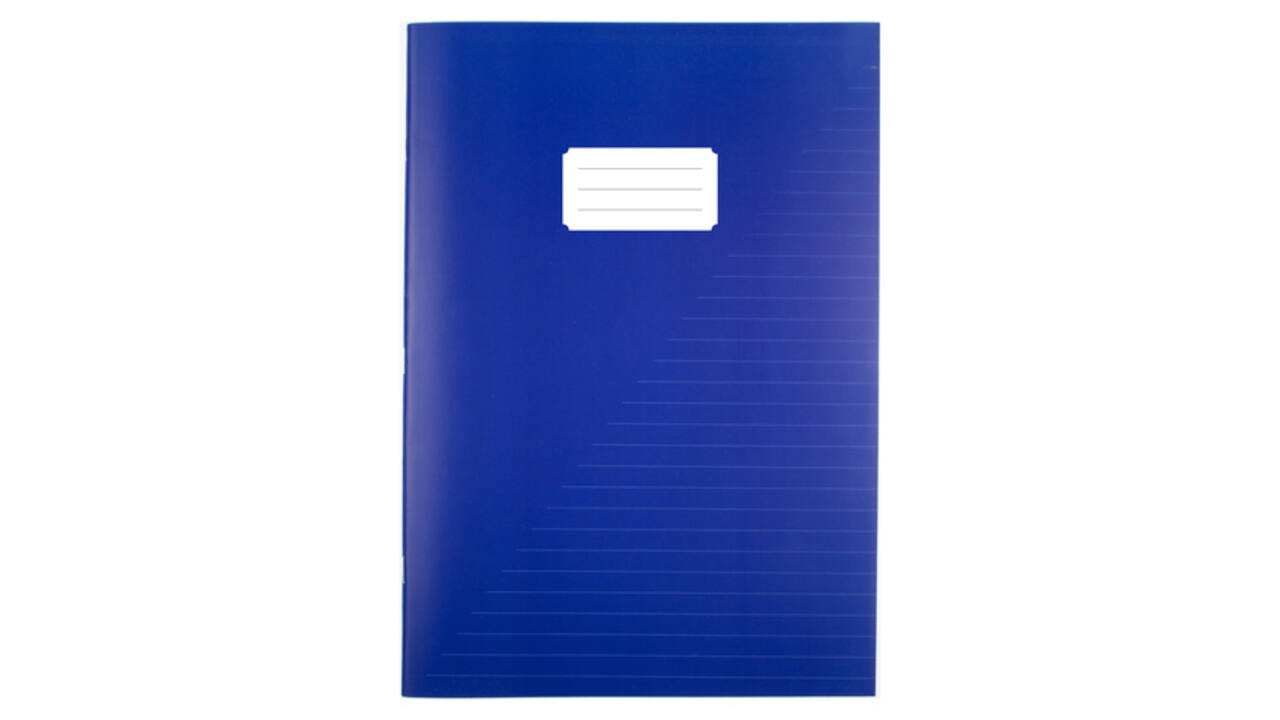 Schrift Kangaro A4 lijn 80 pagina's 60gr assorti pak à 5 stuks