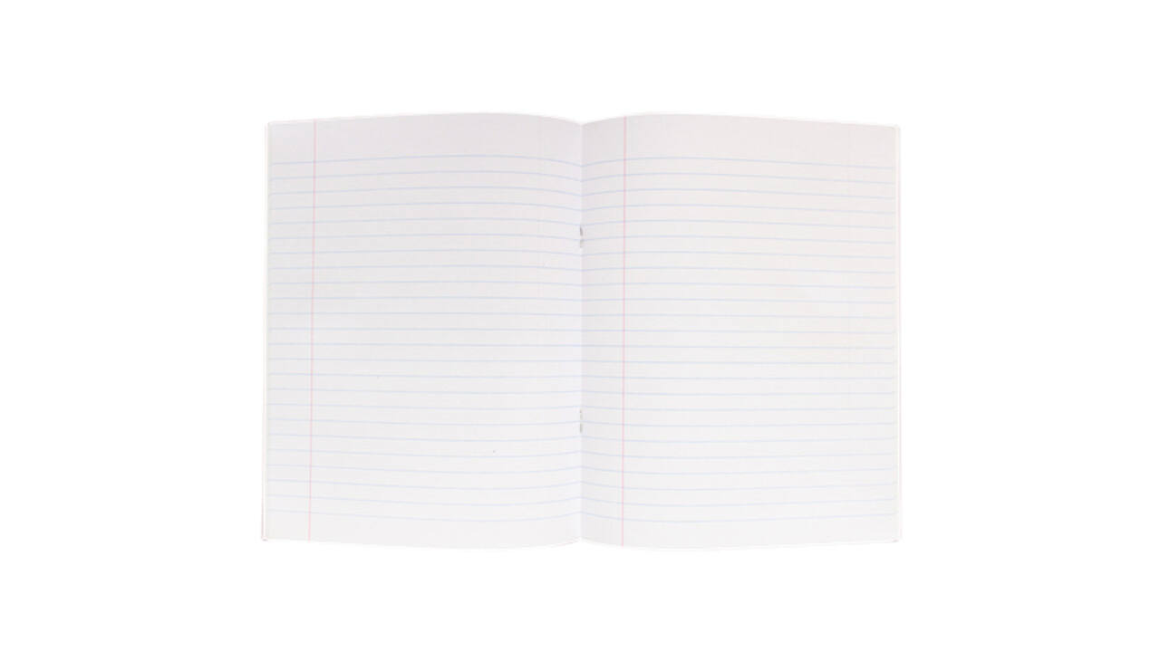 Schrift Kangaro A5 lijn 80 pagina's 60gr assorti pak à 10 stuks