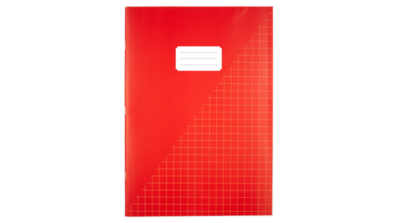 Schrift Kangaro A4 ruit 10mm 80 pagina's 60gr assorti pak  à 5 stuks