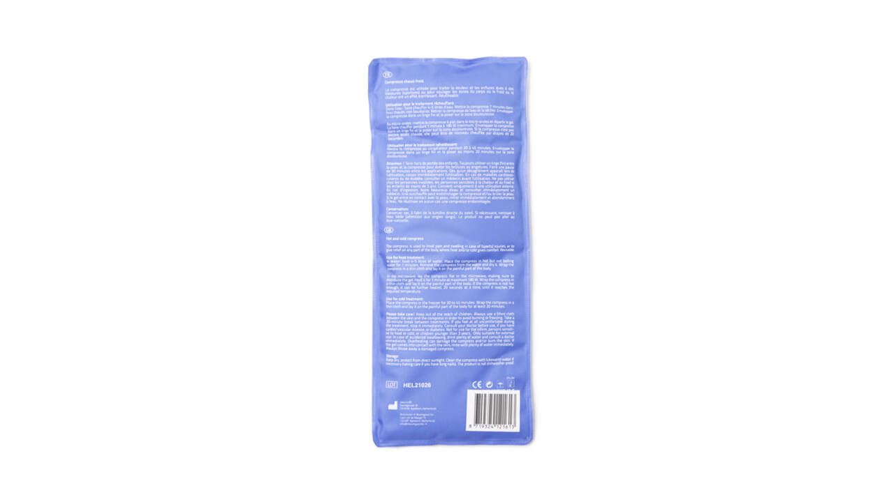 Koud-warm kompres FixFirst groot 12x29cm