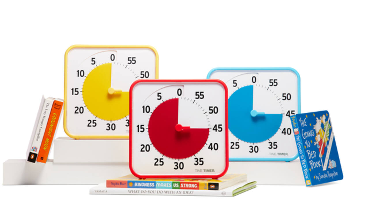 Time Timer medium classroom set secundair