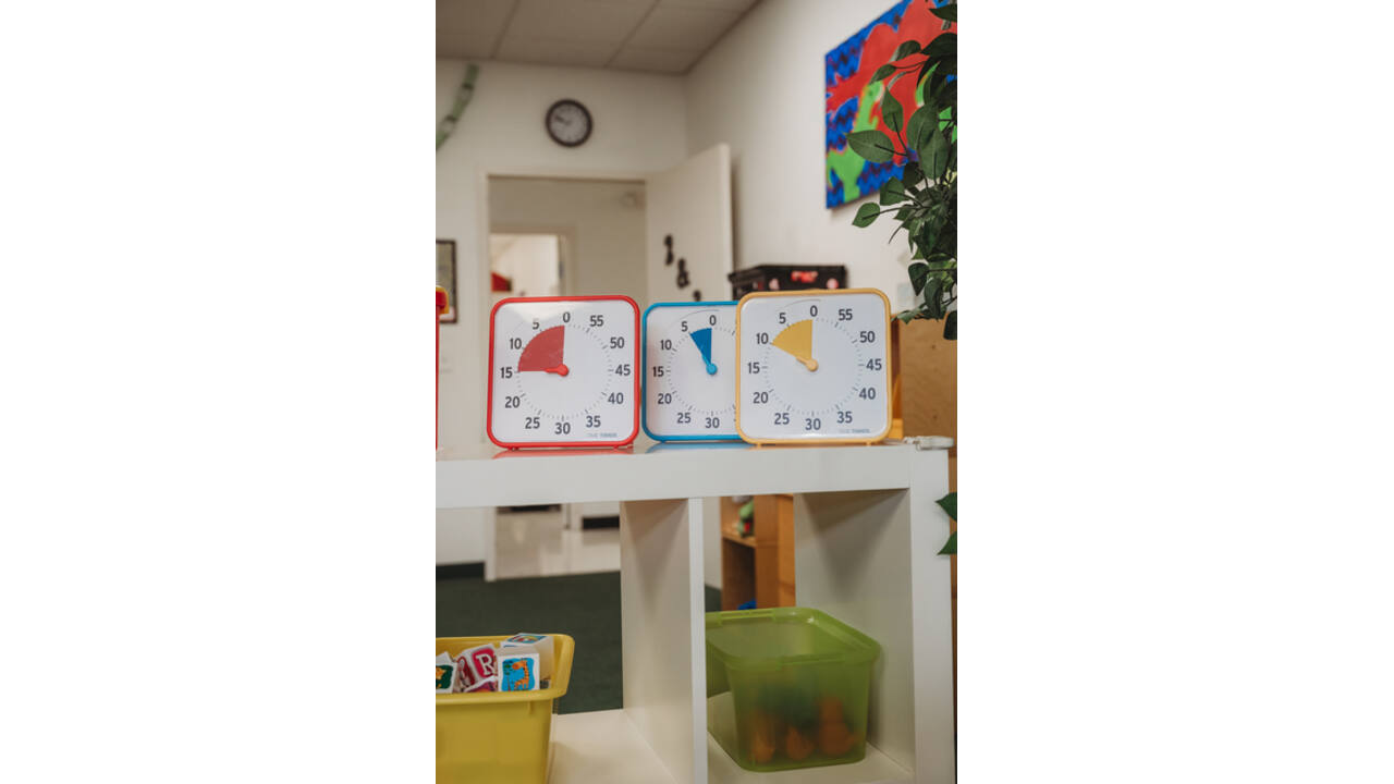 Time Timer medium classroom set secundair