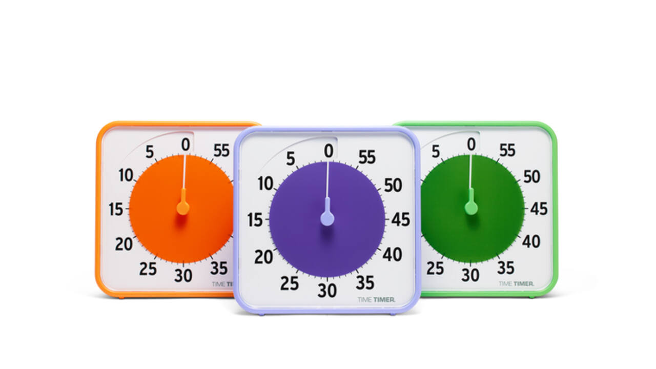 Time Timer medium classroom set primair